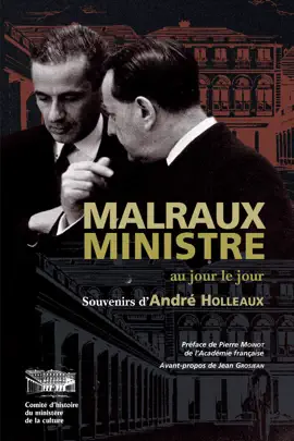 Read: Book Malraux ministre au jour le jour