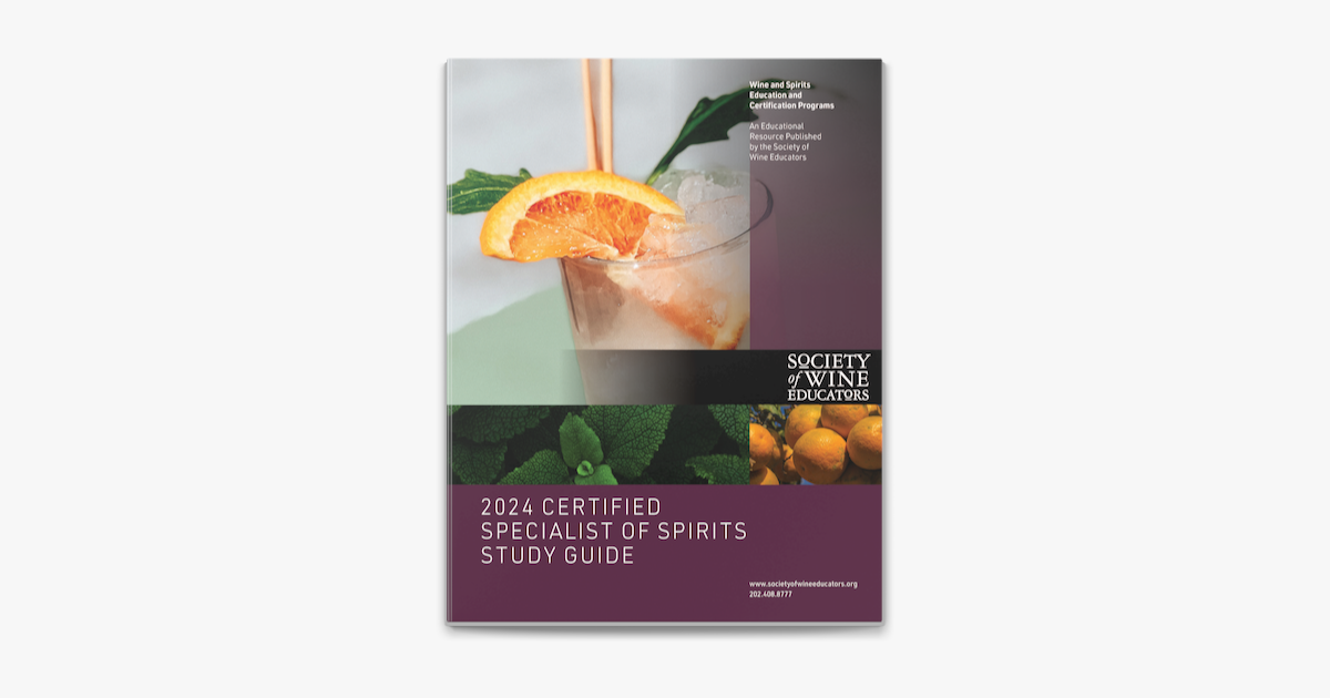 2024 Certified Specialist of Spirits Study Guide by Jane