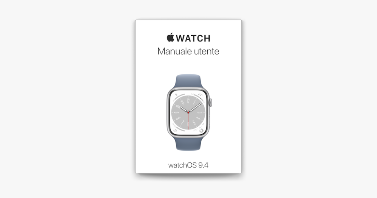 Manuale utente di Apple Watch su Apple Books