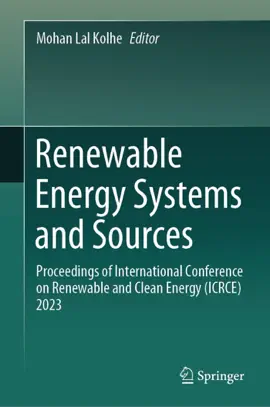 Read: Renewable Energy Systems and Sources Book