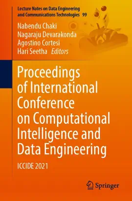 Read: Proceedings of Book International Conference on Computational Intelligence and Data Engineering