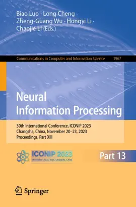 Read: Neural Information Processing Book