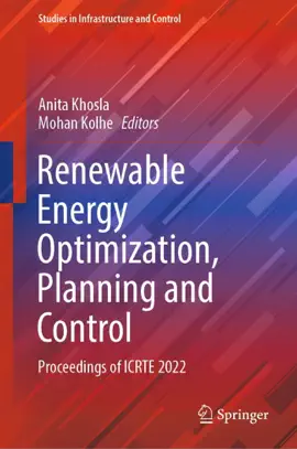 Read: Renewable Energy Optimization, Planning Book and Control