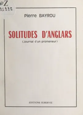 Read: Solitudes d'Anglars Book