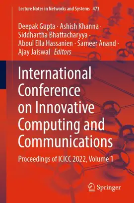 Read: International Conference on Innovative Computing and Book Communications