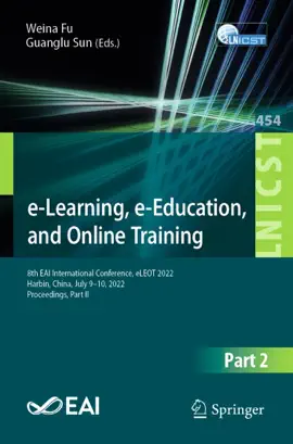 Read: Book e-Learning, e-Education, and Online Training