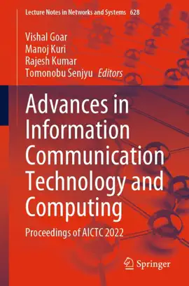 Read: Advances in Information Communication Book Technology and Computing