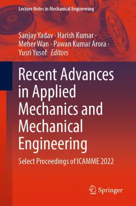 Read: Recent Advances in Applied Mechanics and Book Mechanical Engineering