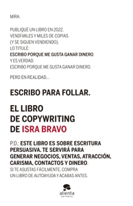 El libro de copywriting Book Cover
