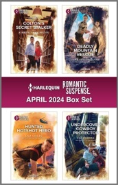 Harlequin Romantic Suspense April 2024 - Box Set - Kimberly Van Meter, Tara Taylor Quinn, Lisa Childs & Kacy Cross