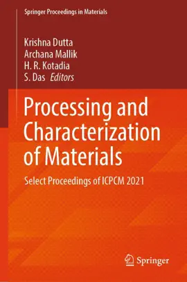 Read: Processing and Characterization of Materials Book