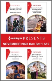 Harlequin Presents November 2023 - Box Set 1 of 2 - Michelle Smart, Julia James, Joss Wood & Lorraine Hall