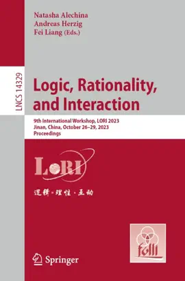 Read: Logic, Rationality, and Interaction Book