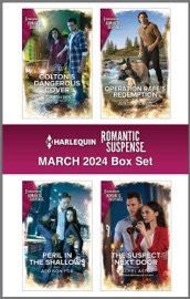 Harlequin Romantic Suspense March 2024 - Box Set - Lisa Childs, Justine Davis, Addison Fox & Rachel Astor