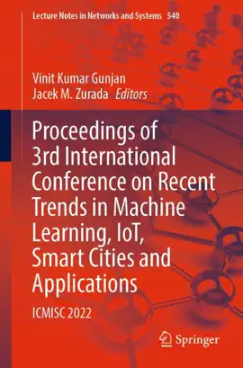 Read: Proceedings of 3rd International Conference on Recent Trends in Machine Learning, IoT, Book Smart Cities and Applications