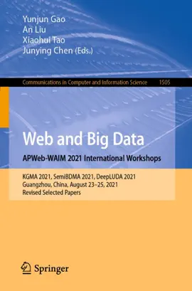 Read: Book Web and Big Data. APWeb-WAIM 2021 International Workshops