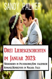 Drei Liebesgeschichten im Januar 2023:Wiedersehen im Pulverschnee/Eine italienische Romanze/Rendezvous in Niagara Falls - Sandy Palmer
