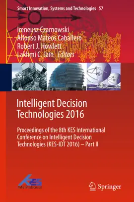 Read: Intelligent Decision Technologies Book 2016