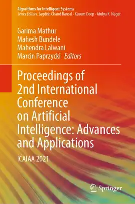 Read: Proceedings of Book 2nd International Conference on Artificial Intelligence: Advances and Applications