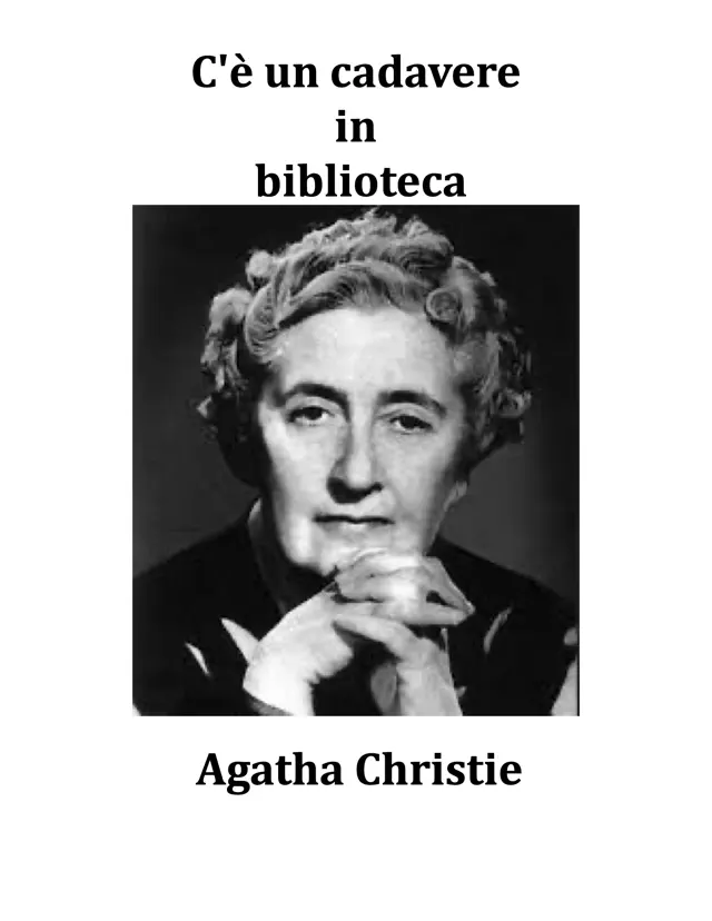 C'è un cadavere in biblioteca
