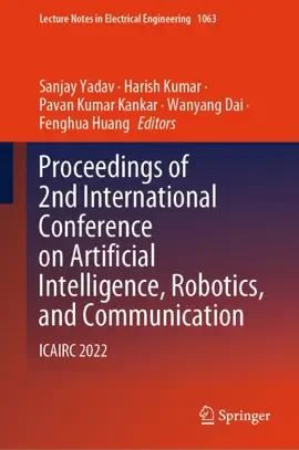 Read: Proceedings of Book 2nd International Conference on Artificial Intelligence, Robotics, and Communication
