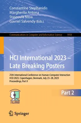 Read: HCI International 2023 Book – Late Breaking Posters