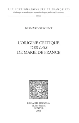 Read: L'origine celtique des Lais de Marie Book de France