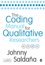 The Coding Manual for Qualitative Researchers - Johnny Saldaña Cover Art