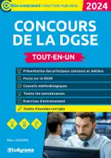 Concours de la DGSE - Tout-en-un - Catégories A, B et C - Édition 2024