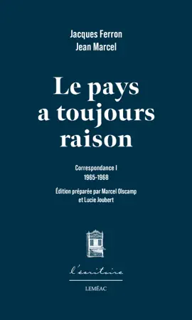 Read: Le pays a Book toujours raison