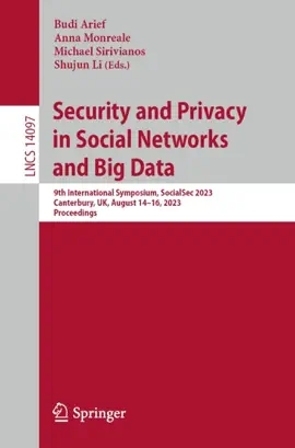 Read: Security and Privacy in Social Book Networks and Big Data