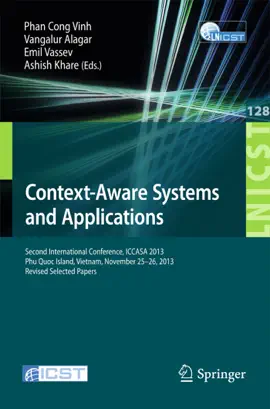 Read: Context-Aware Systems Book and Applications