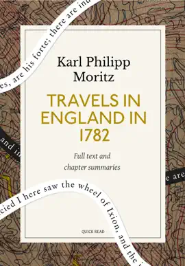 Read: Travels Book in England in 1782: A Quick Read edition