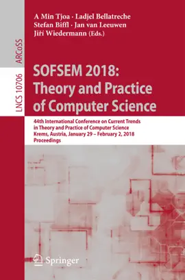 Read: SOFSEM 2018: Theory Book and Practice of Computer Science