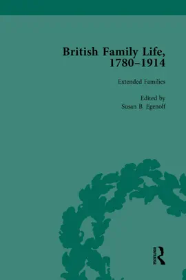 Read: British Family Life, 1780–1914, Book Volume 4