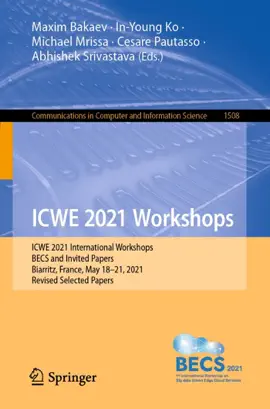 Read: ICWE 2021 Workshops Book