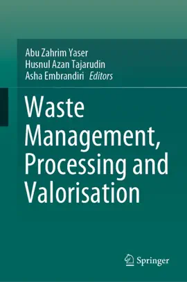 Read: Waste Management, Processing Book and Valorisation