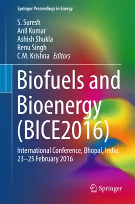 Read: Biofuels and Book Bioenergy (BICE2016)