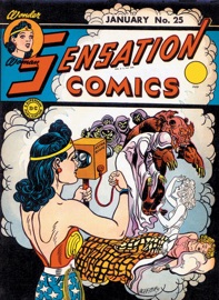Sensation Comics (1942-) #25 - Evelyn Gaines, William Moulton Marston, Howard Purcell, Harry G. Peter, Sheldon Moldoff, Frank Harry, Stan Aschmeier & Paul Reinman