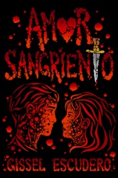 Book cover for Amor sangriento by Gissel Escudero