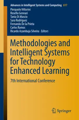 Read: Methodologies and Intelligent Systems Book for Technology Enhanced Learning