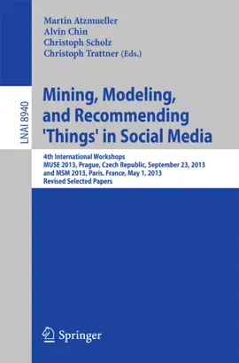 Read: Mining, Modeling, and Recommending 'Things' in Book Social Media