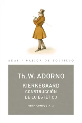 Read: Kierkegaard. Book Construcción de lo estético