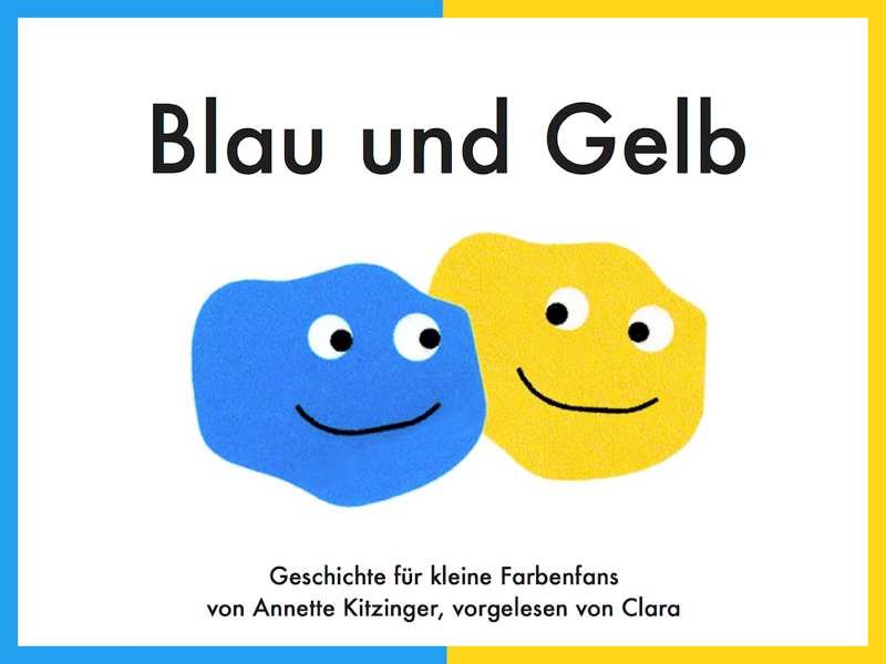 Blau und Gelb