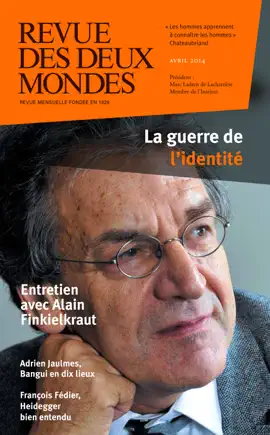 Read: Revue des Deux Book Mondes avril 2014