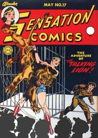 Sensation Comics (1942-) #17 - Ted Udall, William Moulton Marston, Edwina Dumm, Evelyn Gaines, Bill Finger, Sheldon Moldoff, Howard Purcell, Harold Sharp, Frank Harry, Irwin Hasen & Harry G. Peter