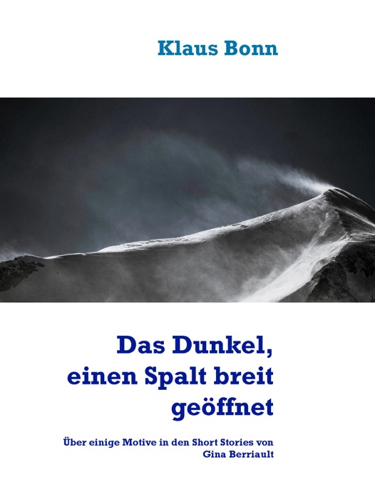 Das Dunkel, einen Spalt breit geöffnet