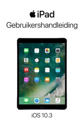 Book cover for iPad-gebruikershandleiding voor iOS 10.3 by Apple Inc.