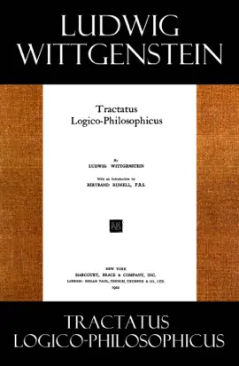 Read: Book Tractatus Logico-Philosophicus (The original 1922 edition with an introduction by Bertram Russell)