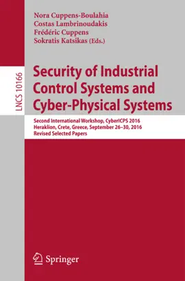 Read: Book Security of Industrial Control Systems and Cyber-Physical Systems
